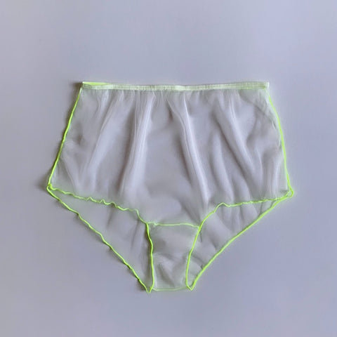 ECSTASY HIGH WAIST PANTY OYSTER WHITE COLOR