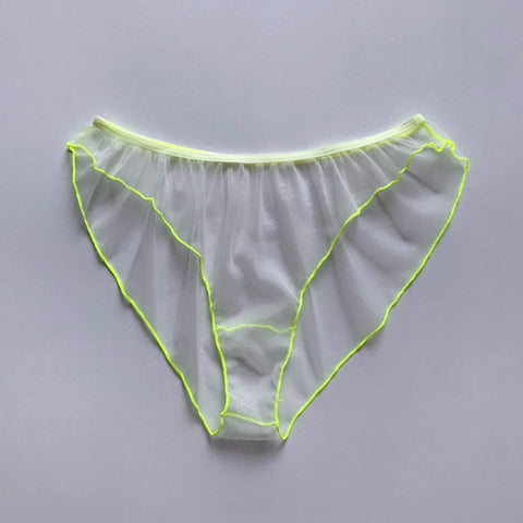 ECSTASY KNICKERS OYSTER WHITE COLOR