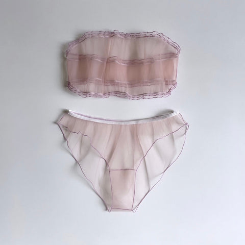 VANILLA ICE SET BANDEAU AND KNICKERS