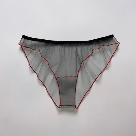 DIOR GREY & RED KNICKERS